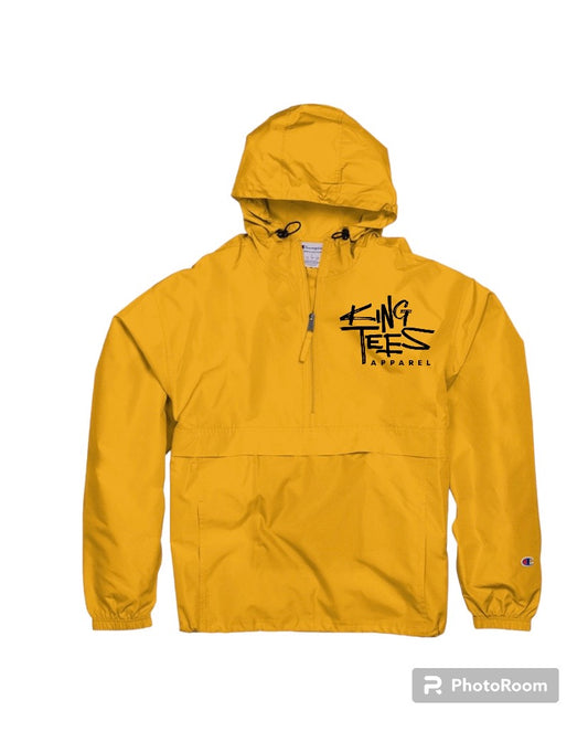 3/4 zipped wind breaker